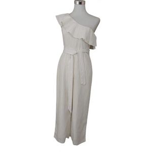 Club Monaco White Jumpsuit